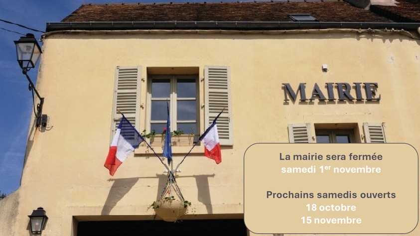 Fermeture – 1er novembre