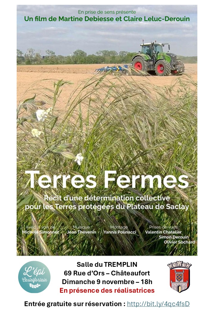 Diffusion du film « Terres Fermes » en présence des 2 réalisatrices – Dimanche 9 novembre à 18h
