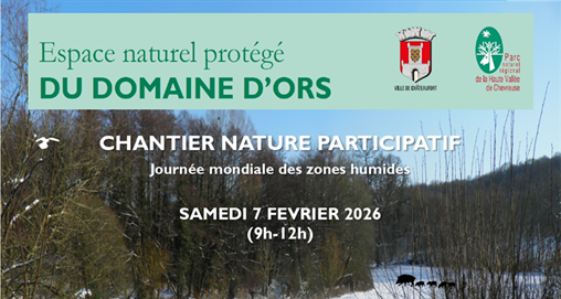 Samedi 7 février 9h-12h – Chantier nature participatif sur l’espace Naturel du Domaine d’Ors