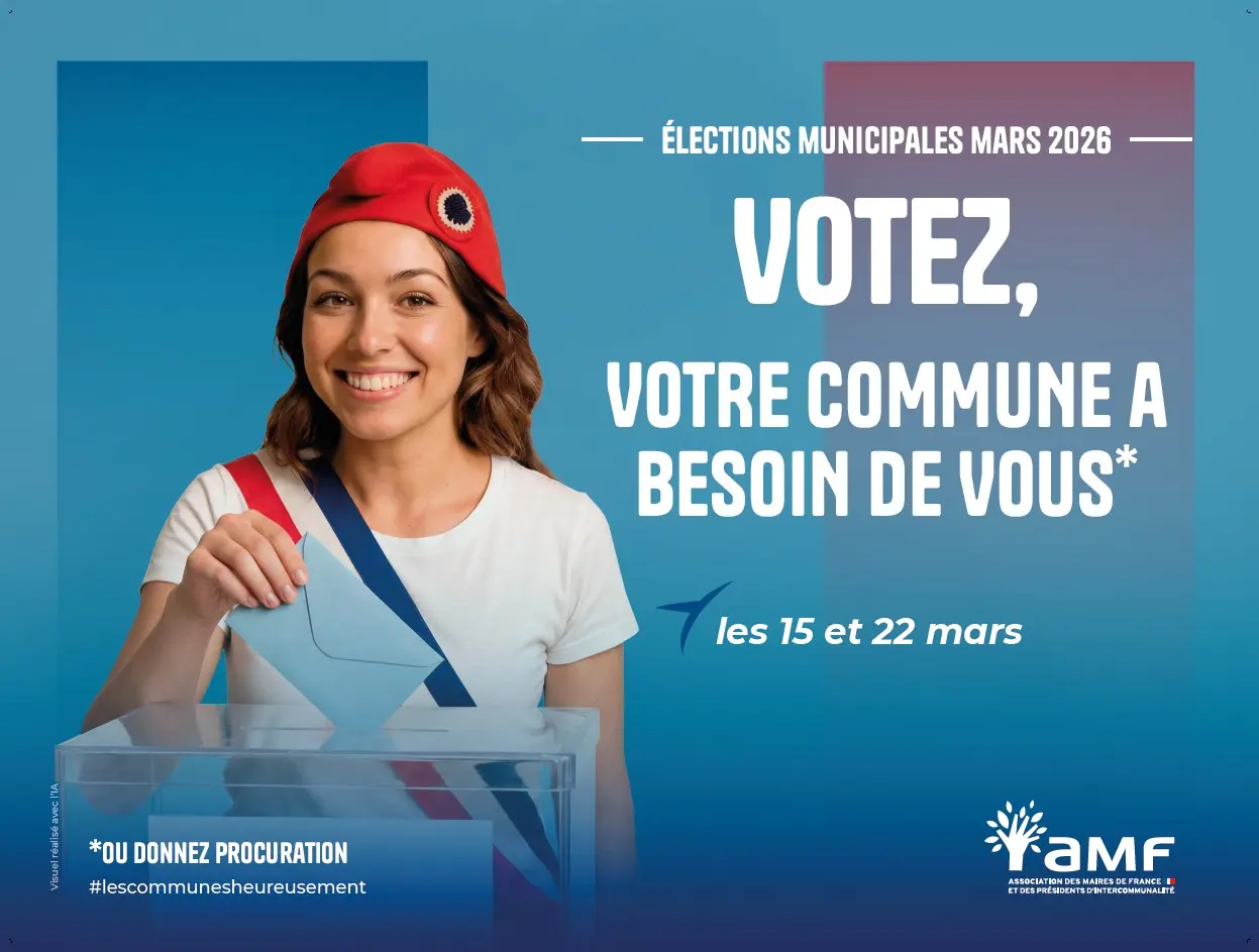 Elections municipales : 1 seul tour dimanche 15 mars de 8h à 20h